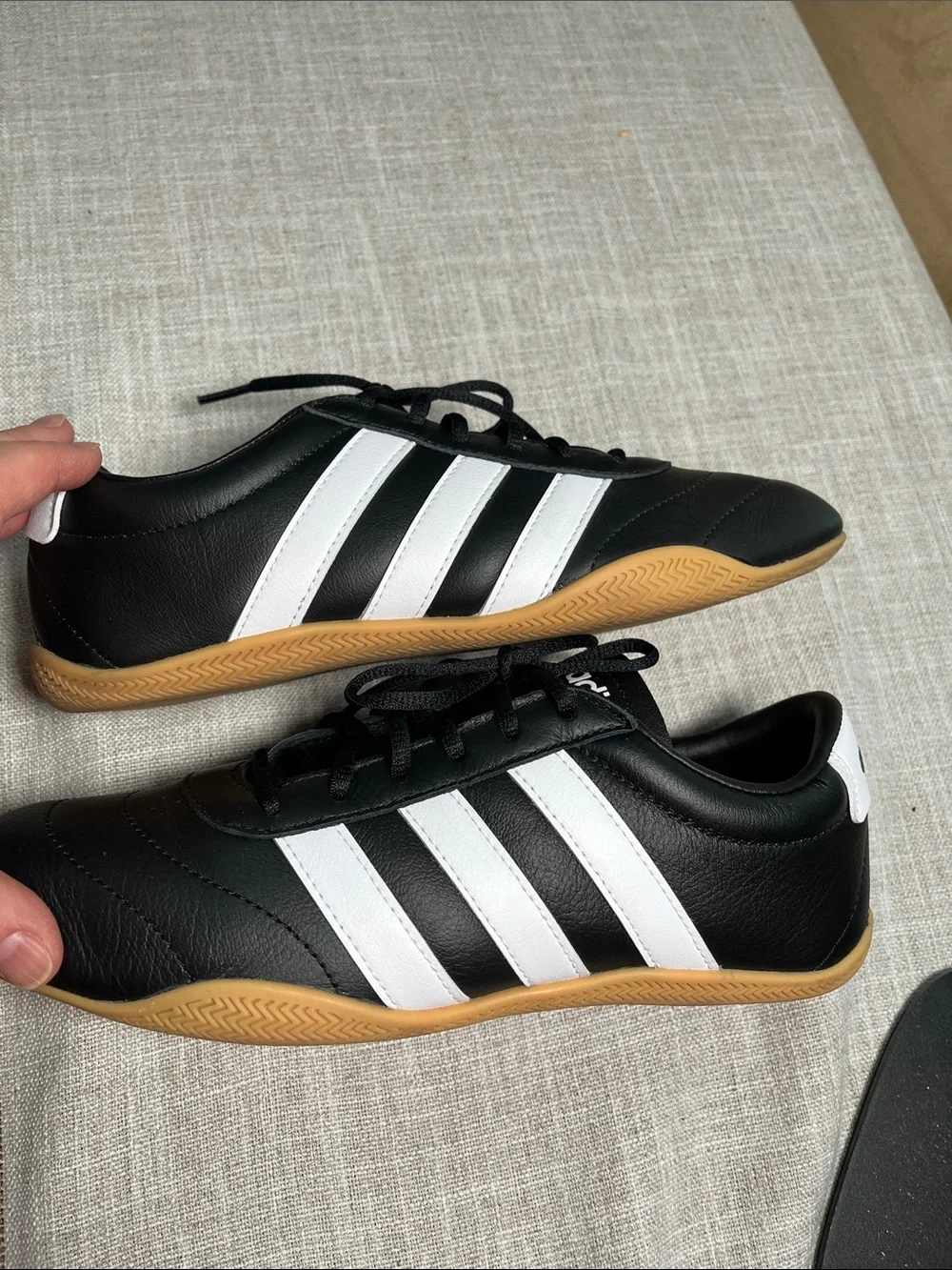 adidas Black and White Women's Athletic Sneakers